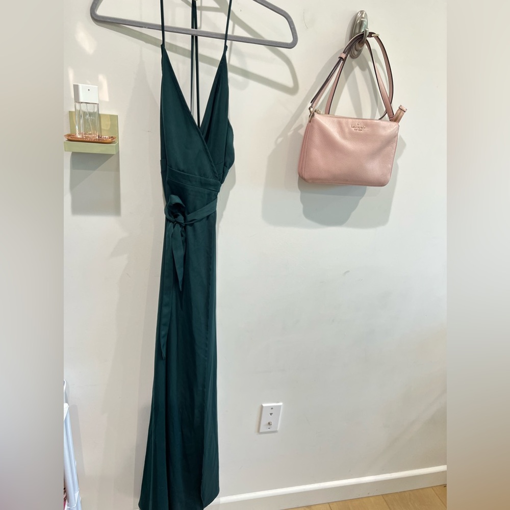 Strappy gown